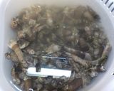 磯のガメラ 亀の手を食べる作り方1写真