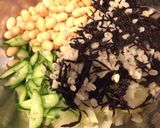 豆昆布茶サラダ作り方7写真