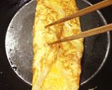 【お弁当】玉子1個で作るお弁当の玉子焼き作り方7写真