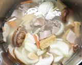 具沢山でおかず味噌汁(食べるスープ)作り方3写真