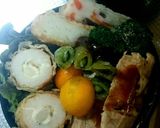 楽に毎日バランス弁当、九州の練り物。作り方1写真