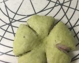 桜咲く＊抹茶桜あんぱん＊お花見にも作り方7写真