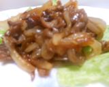 新玉葱と焼き肉　超簡単作り方2写真