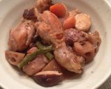 骨付き鶏で筑前煮作り方5写真