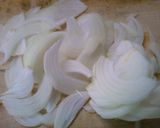 アスパラ　玉ねぎ　豚肉の トマト煮込み♪作り方1写真