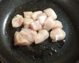 鶏肉と豆腐の炒め物作り方2写真
