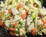鶏肉と豆腐の炒め物作り方8写真