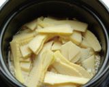 土鍋ご飯☆筍入り玄米ご飯作り方5写真