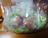 電気プレートでキャベツハンバーグ作り方4写真