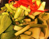 ♡青梗菜の野菜炒め作り方3写真