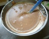 バレンタイン*チョコベイクドチーズケーキ作り方5写真