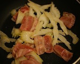 セロリとベーコンの和風スープ作り方3写真