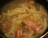 セロリとベーコンの和風スープ作り方4写真