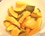 かぼちゃと高野豆腐のハンバーグ風作り方3写真