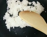 ポン酢で簡単！納豆チーズ炒飯作り方3写真