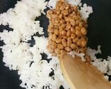 ポン酢で簡単！納豆チーズ炒飯作り方4写真