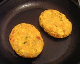 かぼちゃと高野豆腐のハンバーグ風作り方5写真