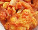 ☆鶏むね肉とじゃがいものトマト煮☆作り方6写真