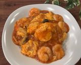 エビチリ卵丼作り方7写真