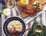 白菜と鮭の和風ミルク煮作り方4写真