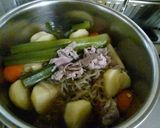 だし汁を使わない肉じゃが♫作り方4写真
