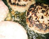 春キャベツ、新玉ねぎのハンバーグ作り方6写真