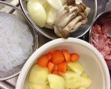 我が家の肉じゃが作り方1写真