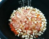新ごぼうたっぷり炊き込みご飯作り方6写真