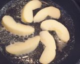 りんごのバターカラメル焼き作り方2写真