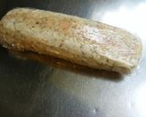 ゴマ入り鶏ミンチのミートローフ風作り方5写真