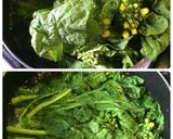 菜の花の塩茹で〔下処理〕作り方1写真