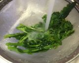 菜の花の塩茹で〔下処理〕作り方2写真