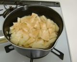 たけのことねぎの辛子酢味噌和え作り方3写真