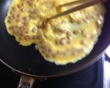チーズ納豆オムレツ作り方2写真