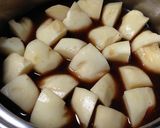 ホタルイカとじゃがいもの煮物作り方5写真
