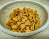 たけのことねぎの辛子酢味噌和え作り方10写真