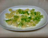 たけのことねぎの辛子酢味噌和え作り方4写真