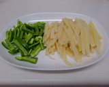 たけのこと豚肉のオイスターソース炒め作り方1写真