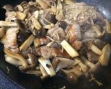 【デト】豚ときのこDE旨炒め【ックス】作り方10写真