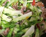 子持ち高菜とパプリカの牡蠣ソース炒め作り方2写真