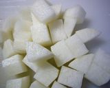 大根のピリ辛カリカリ漬け作り方1写真