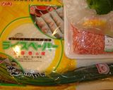 肉系生春巻き♡コツとエコのススメ付き♪作り方1写真