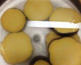 さつまいものブルーチーズあえ作り方1写真