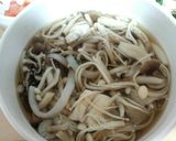 きのこたっぷりこんにゃくうどん作り方5写真