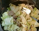 鶏肉とキャベツの味噌マヨ炒め作り方4写真