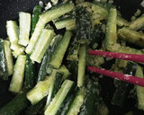 きゅうりと豆腐のしょうが炒め作り方6写真