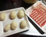簡単美味しー♪肉巻きおにぎりー♪作り方1写真