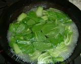 青梗菜のホタテ甘酢あんかけ作り方1写真
