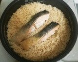 入れるだけ！わさびと鮭の炊き込みご飯♪作り方4写真