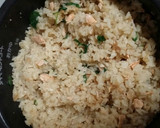 入れるだけ！わさびと鮭の炊き込みご飯♪作り方5写真